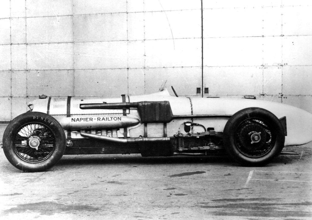 14 Napier Railton side