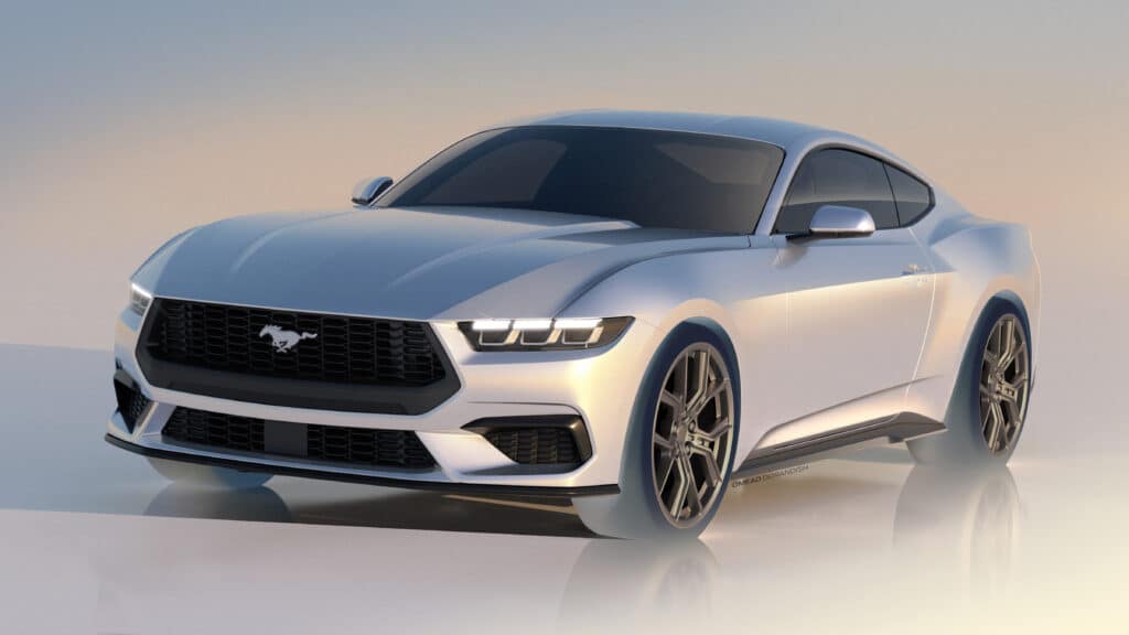 2024 Ford Mustang Design Sketches 