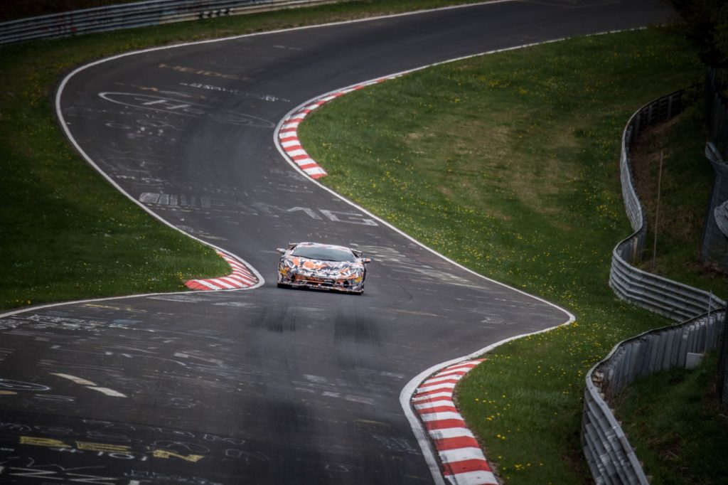 Lamborghini Aventador SVJ Nurburgring lap record 3