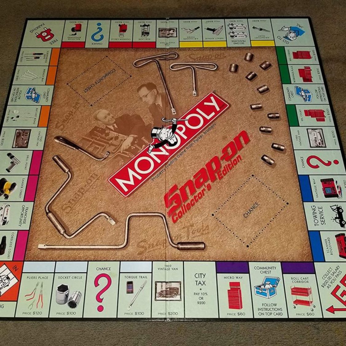 Snap-On Tools Collector's Edition Monopoly 